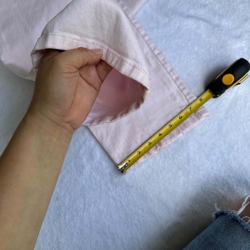Gloria Vanderbilt Light Pink Straight Leg Jeans - Picture 9 of 9